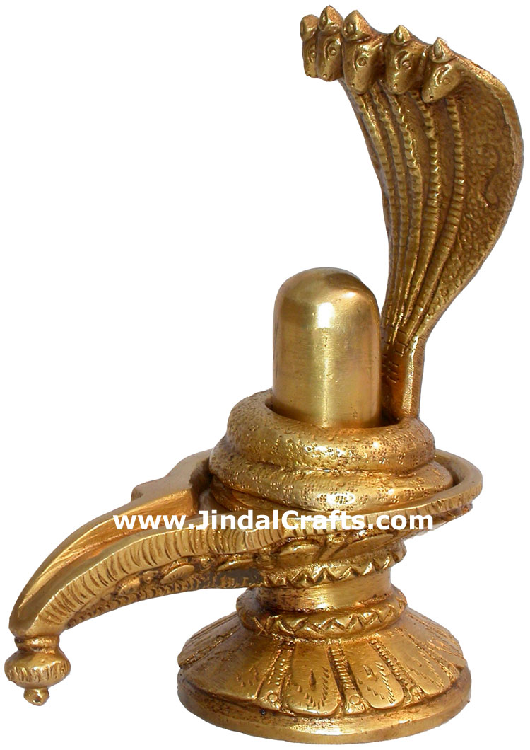 Shivling Home Decoration Figurines Brass Sculptures Art