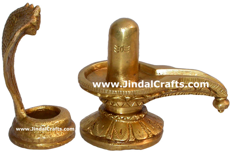 Shivling Home Decoration Figurines Brass Sculptures Art