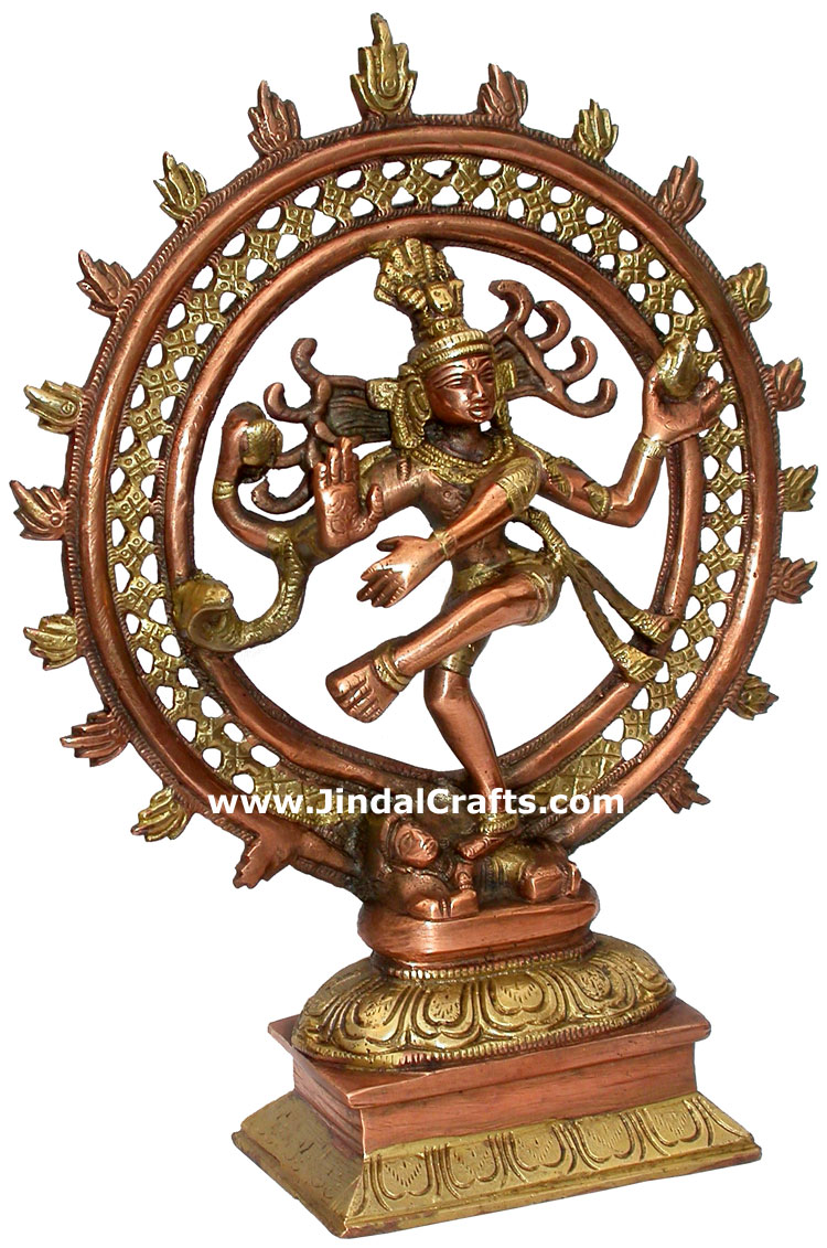 Natraja Lord Shiva Indian God Sculptures Crafts Gifts