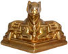 Nandi Bull The Mount of Lord Shiva Brass Idol Gifts Art