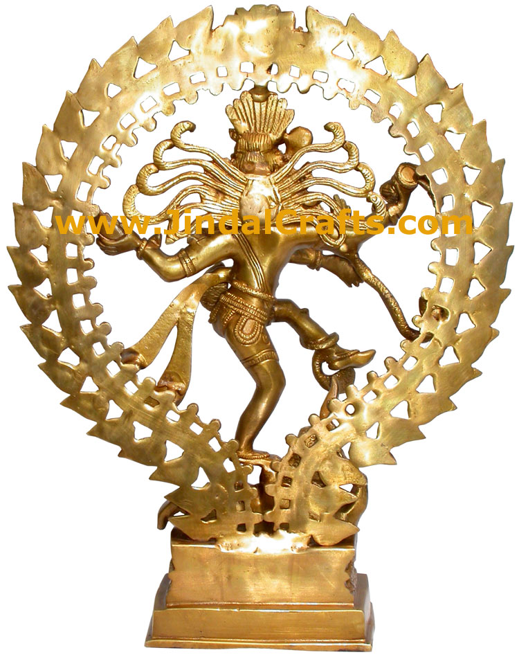 Natraja Dancing Shiva Hindu Religious Gods Statues Gift