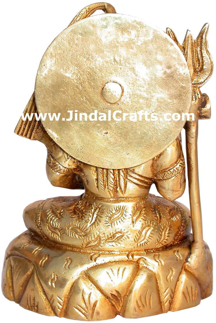 Lord Shiva Indian God Brass Sculptures Hindu Religious Figurines Artifacts Idols