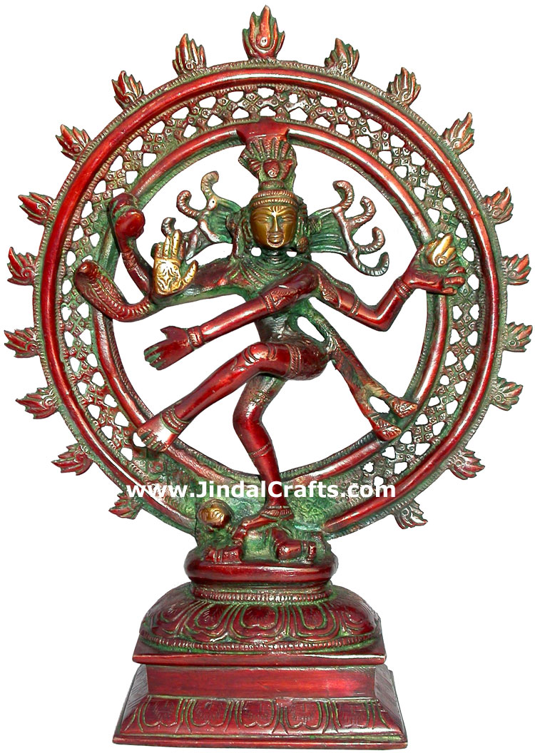 Antique Finish Natraja Dancing Shiva Home Decoration