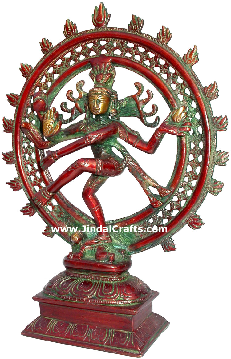 Antique Finish Natraja Dancing Shiva Home Decoration