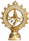 Natraja - Hand Carved Indian Art Craft Handicraft Home Decor Brass Figurine