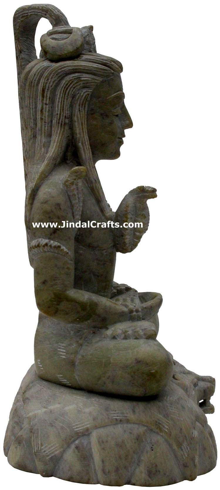 Lord Shiva Hand Carved Stone God Statue Indian Hindu Religious Sculpture Figures