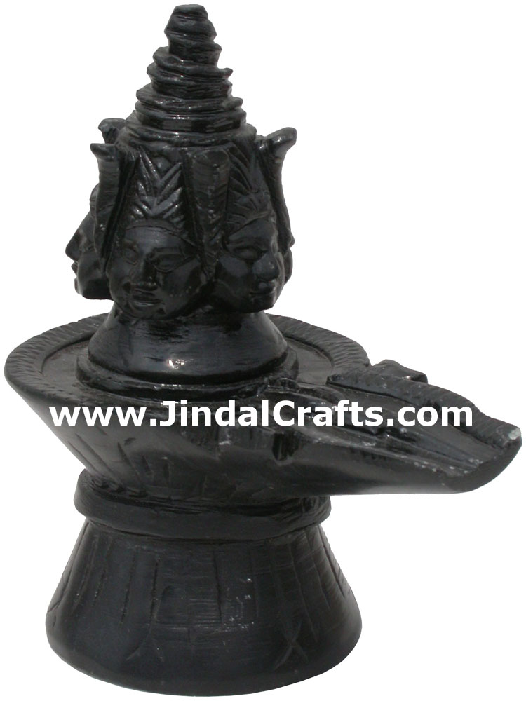 Lord Shiva - Hand Carved Soft Stone Religious Figures