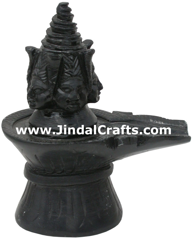Lord Shiva - Hand Carved Soft Stone Religious Figures