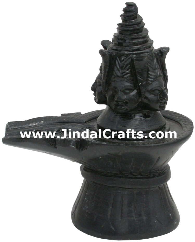 Lord Shiva - Hand Carved Soft Stone Religious Figures