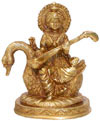 Hindu Deities Goddess of Knowledge Saraswati India Arts