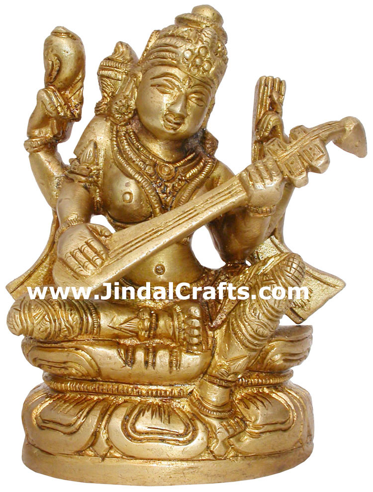 Hindu Deities Goddess of Knowledge Saraswati India Arts