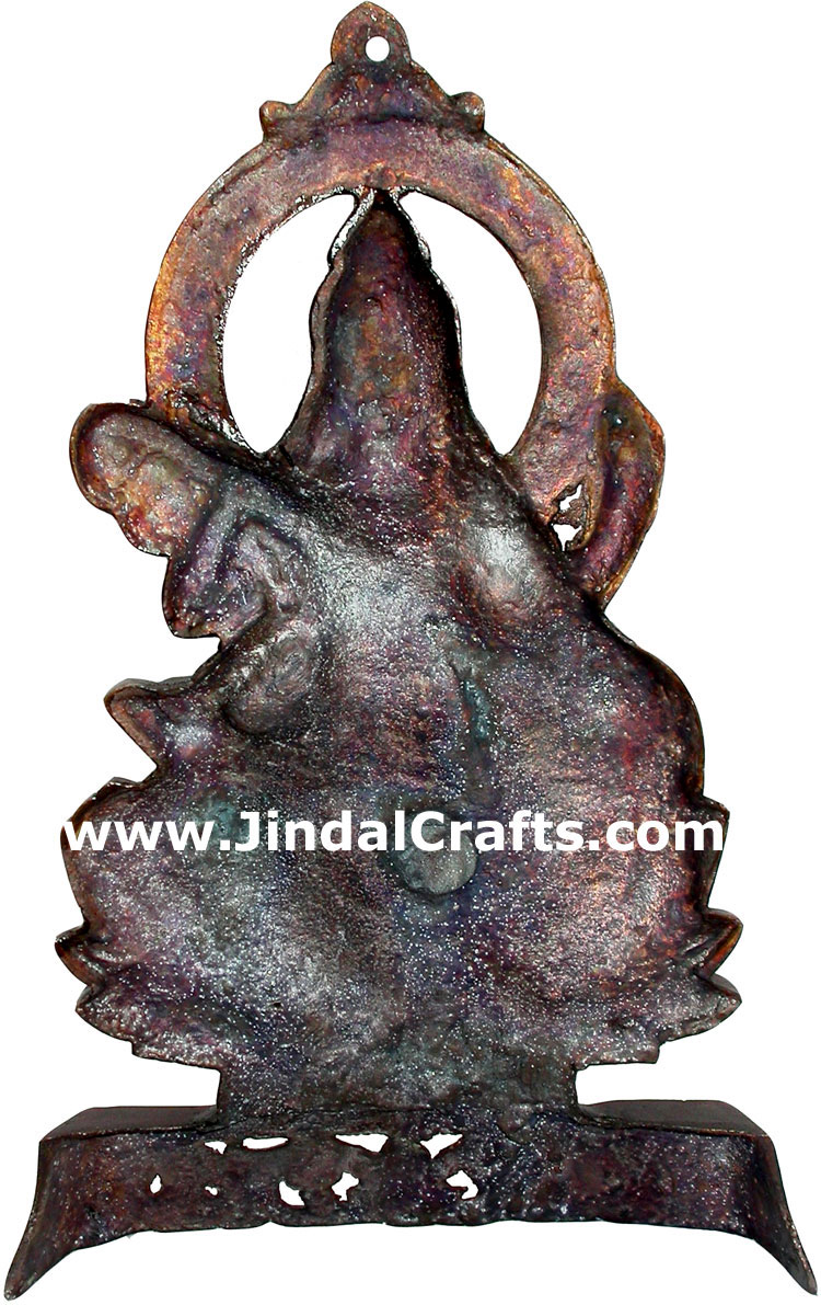 Saraswati Hand Carved Indian Art Craft Handicraft Home Decor Aluminium Figurine