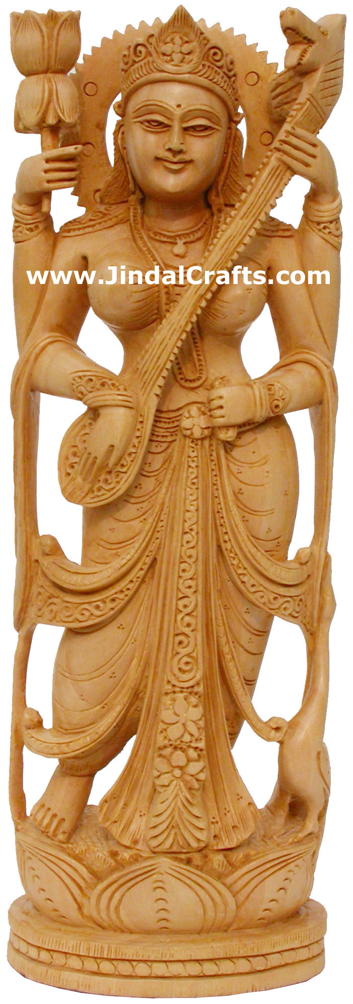 Hindu Deities Goddess of Knowledge Saraswati India Arts
