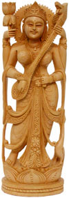 Hindu Deities Goddess of Knowledge Saraswati India Arts