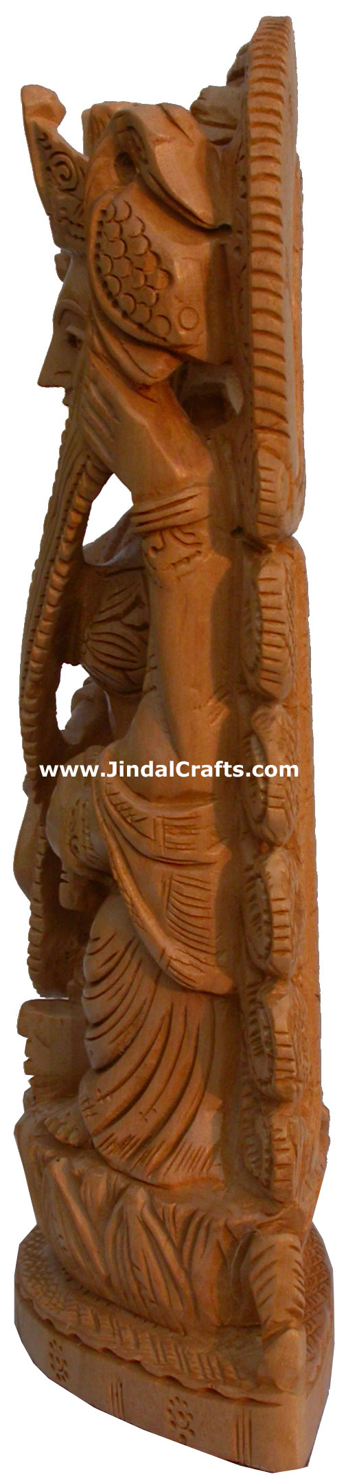 Saraswati Hand Carving India Religious Sculptures Craft