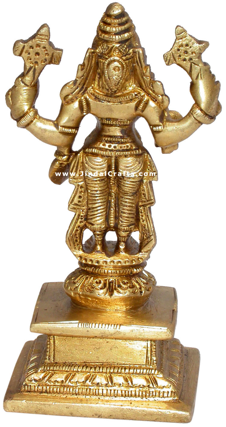 Vishnu - Indian God Figures Statues Handicrafts Art