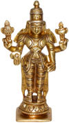 Vishnu Indian Gods Statues Religious Perumal Figures