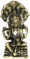 Hindu God Vishnu Religious Statue India Crafts Perumal