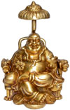 Laughing Buddha Buda Happy Man Feng Shui Home Decoration Art Hand Crafted Statue
