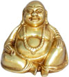 Handmade Brass Laughing Happy Man Home Decor Prosperity Indian Handicrafts Arts