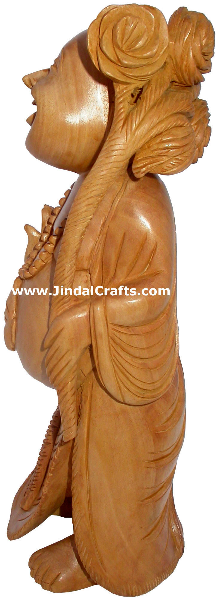 Hand Crafted Laughing Buddha Feng Shui Good Luck Vaastu