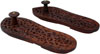 Hand Carved Wooden Paduka Hindu Religious Artifact Indian Handicrafts