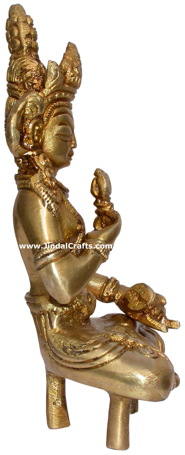 Brass Religious Figure Indian Art