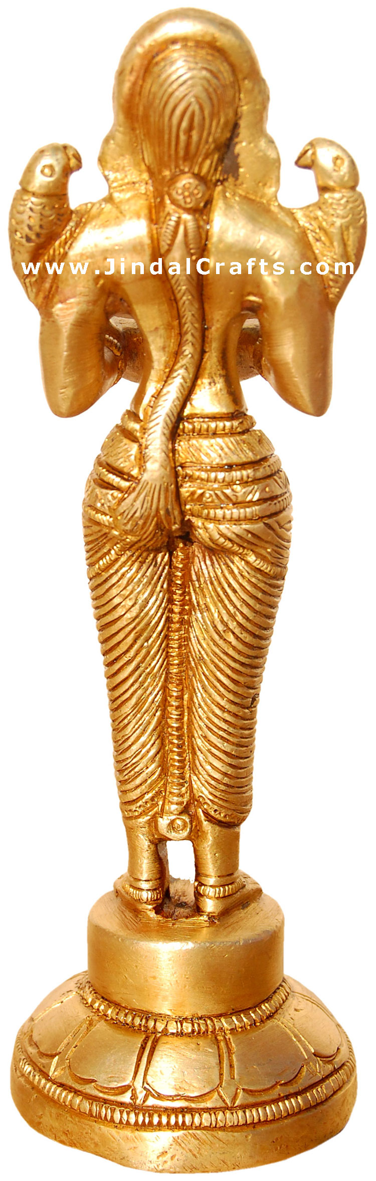 Welcome Lady with Diyas Deepak - Indian Traditional Way
