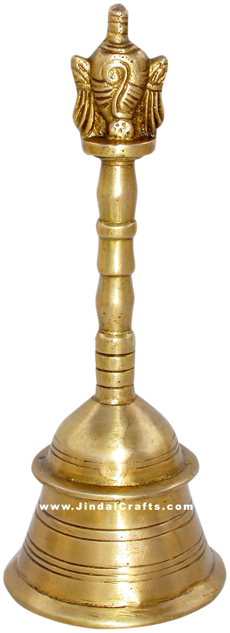 Bell Indian Religious Brass Artifact Hand Crafted India