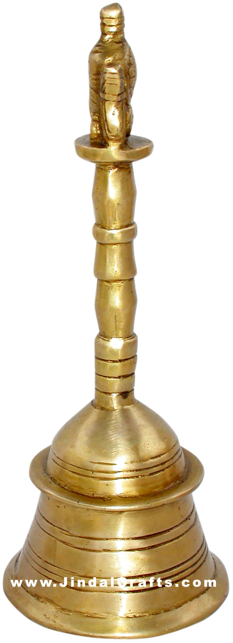 Bell Indian Religious Brass Artifact Hand Crafted India