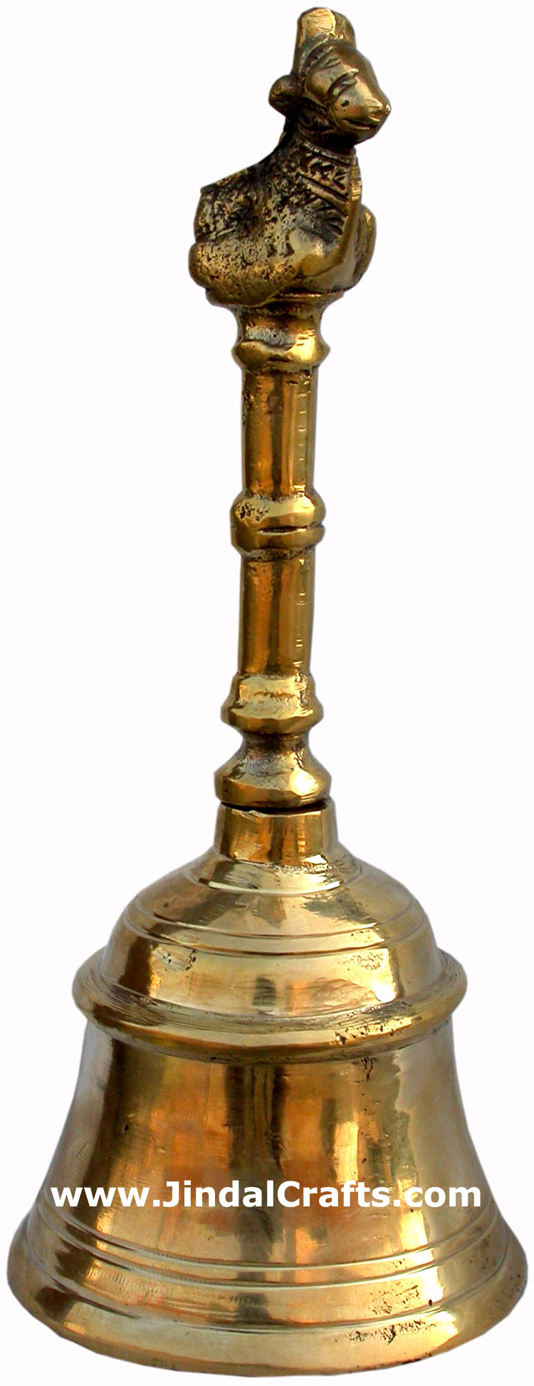 Bell Indian Religious Brass Artifact Hand Crafted India