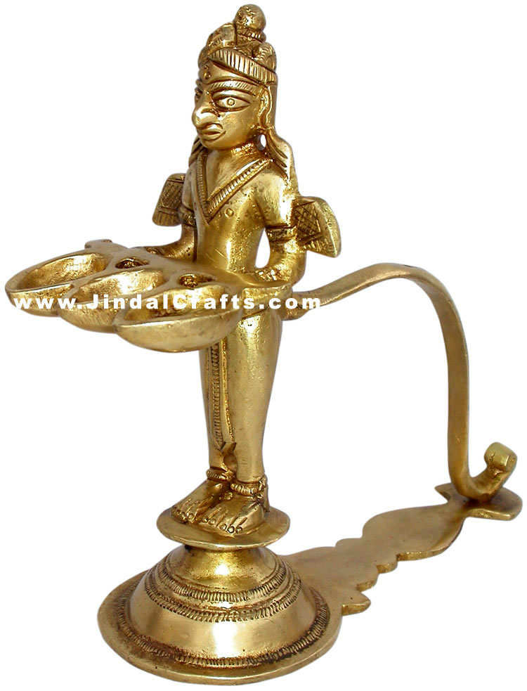 Diya Deepak Indian Religious Traditional Brass Artifact