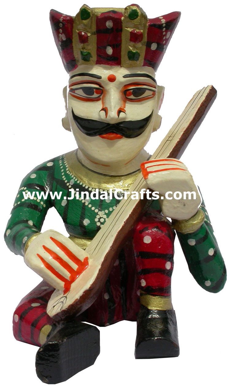 Handmade India Musician Set India Traditional Art Decor