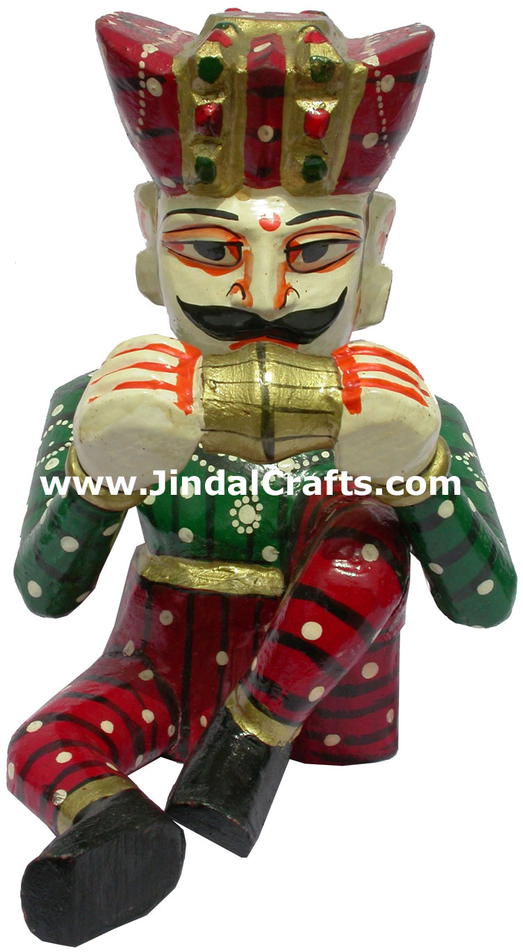 Handmade India Musician Set India Traditional Art Decor