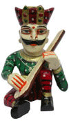 Handmade India Musician Set India Traditional Art Decor