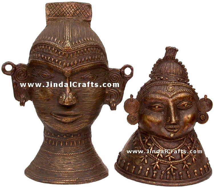 Tribal Pair - Indian Tribal Artifact Home Decoration
