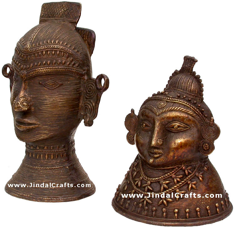 Tribal Pair - Indian Tribal Artifact Home Decoration