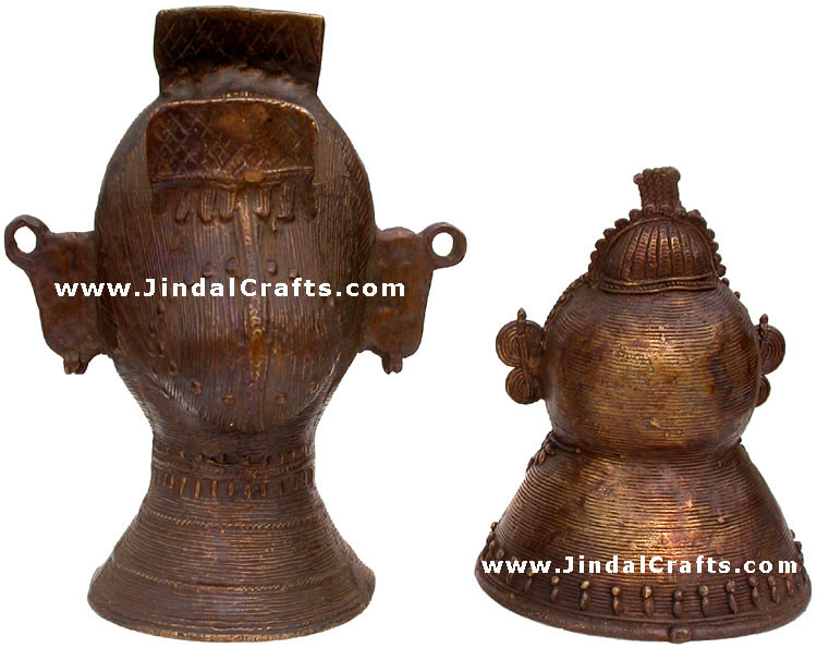 Tribal Pair - Indian Tribal Artifact Home Decoration