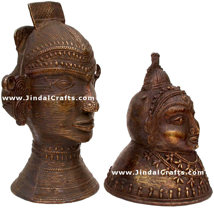 Tribal Pair - Indian Tribal Artifact Home Decoration