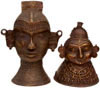 Tribal Pair - Indian Tribal Artifact Home Decoration