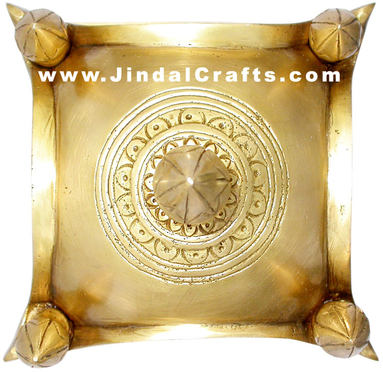 Brass Temple Indian God Religious Artifact India Handicrafts Crafts Arts Decor