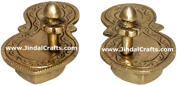 Charan Paduka Bharat Vishnu Hindu God Ritual Items Arts