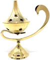 Decorative Brass made Resin Charcoal Incense Cones Bakhour Burners from India