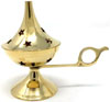 Decorative Brass made Resin Charcoal Incense Cones Bakhour Burners from India