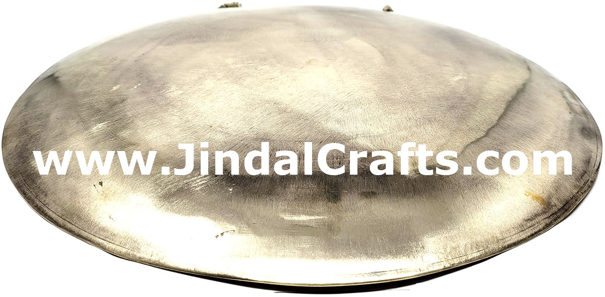 Hand Beaten Gong Bronze Bell India Buddhist Handicrafts