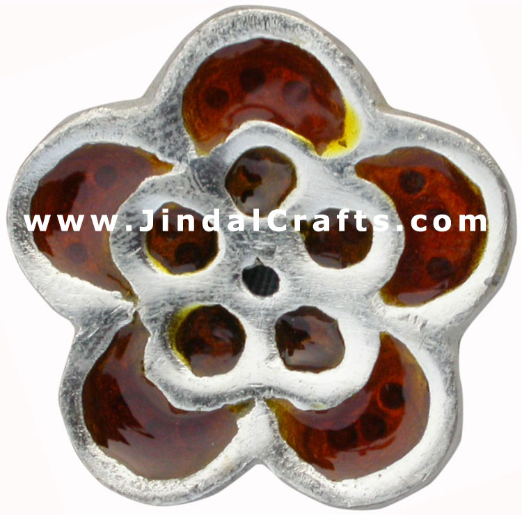Incense Stand Meena Filled Tibetan Ritual Items India