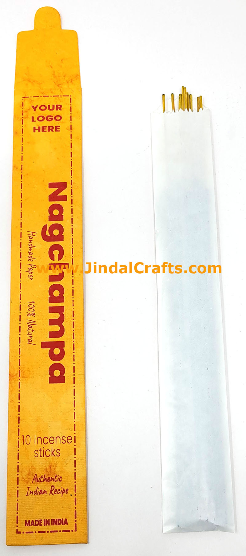 Your Brand Named Incense Sticks in Handmade Paper