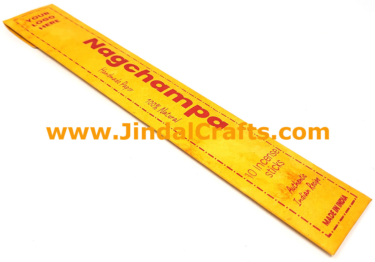 Your Brand Named Incense Sticks in Handmade Paper