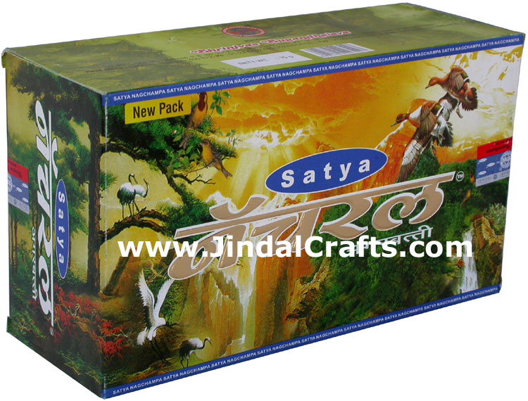 Renowned Satya Saibaba Nagchampa Natural Incense Sticks