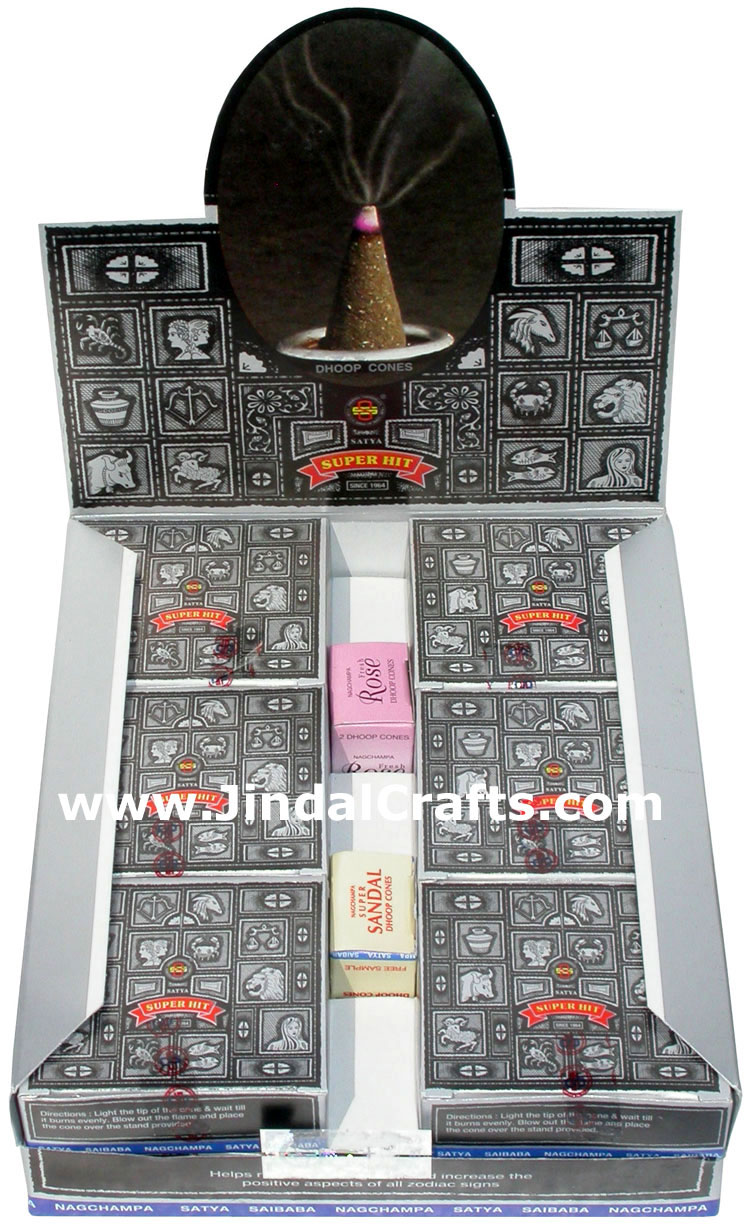 Satya Saibaba Nagchampa Super Hit Incense Dhoop Cones